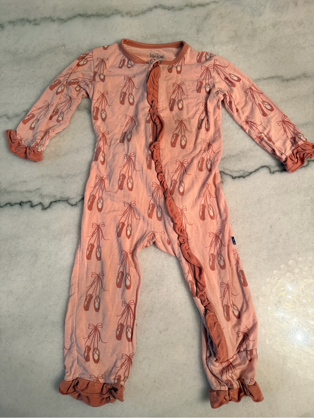 Kickee pants Ballet Slipper One-Piece for Kids